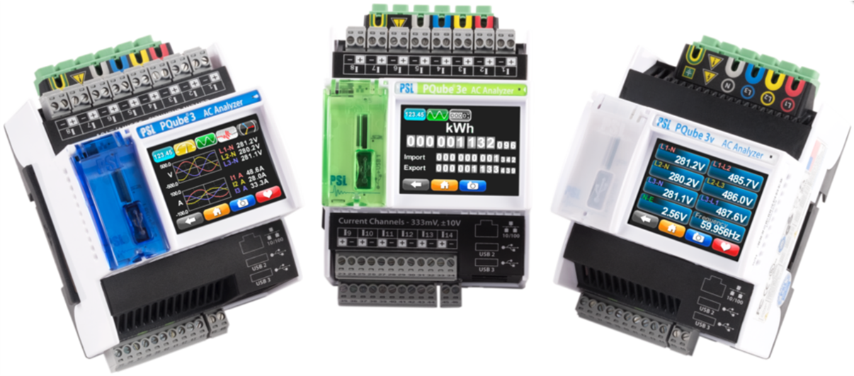 POWERSIDE PQube® 3 Power Analyzer ENTT Energy